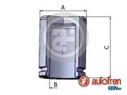 Kolben, Bremssattel AUTOFREN SEINSA D025317