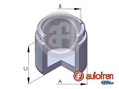 Kolben, Bremssattel AUTOFREN SEINSA D02531 Bild Kolben, Bremssattel AUTOFREN SEINSA D02531