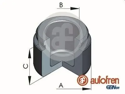 Kolben, Bremssattel Vorderachse AUTOFREN SEINSA D025369