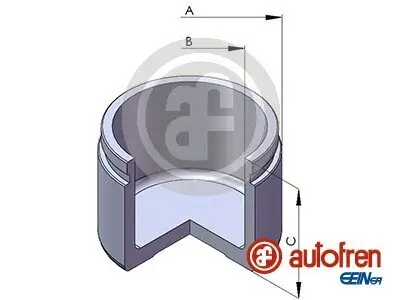 Kolben, Bremssattel AUTOFREN SEINSA D02541