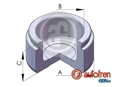 Kolben, Bremssattel AUTOFREN SEINSA D025439