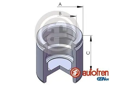 Kolben, Bremssattel AUTOFREN SEINSA D02544