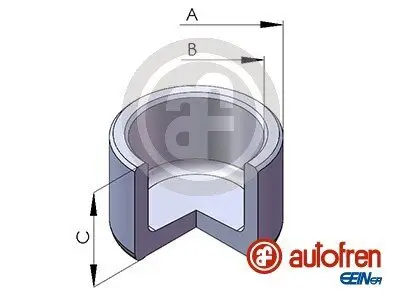 Kolben, Bremssattel Hinterachse AUTOFREN SEINSA D025475