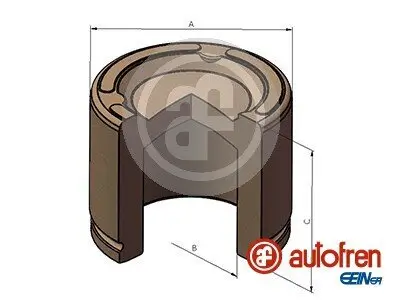 Kolben, Bremssattel Vorderachse AUTOFREN SEINSA D025496