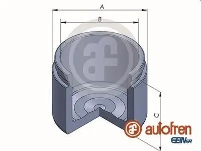 Kolben, Bremssattel Vorderachse AUTOFREN SEINSA D025653 Bild Kolben, Bremssattel Vorderachse AUTOFREN SEINSA D025653