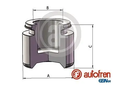 Kolben, Bremssattel AUTOFREN SEINSA D025660