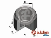 Kolben, Bremssattel AUTOFREN SEINSA D025788