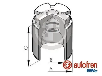 Kolben, Bremssattel AUTOFREN SEINSA D02578 Bild Kolben, Bremssattel AUTOFREN SEINSA D02578