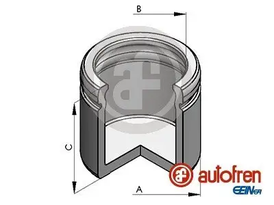 Kolben, Bremssattel Vorderachse AUTOFREN SEINSA D025796 Bild Kolben, Bremssattel Vorderachse AUTOFREN SEINSA D025796