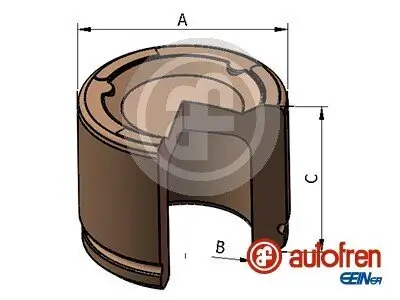 Kolben, Bremssattel AUTOFREN SEINSA D025809