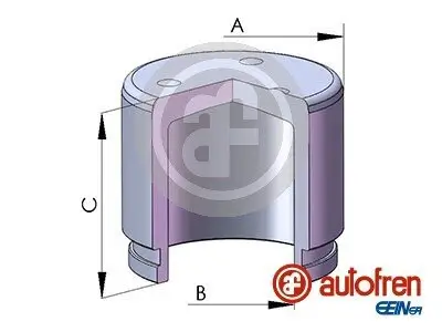 Kolben, Bremssattel AUTOFREN SEINSA D025818