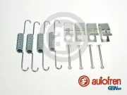 Zubehörsatz, Feststellbremsbacken Hinterachse AUTOFREN SEINSA D31048A