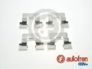 Zubehörsatz, Scheibenbremsbelag Hinterachse AUTOFREN SEINSA D42917A