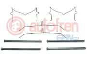 Zubehörsatz, Scheibenbremsbelag Vorderachse AUTOFREN SEINSA D43042A