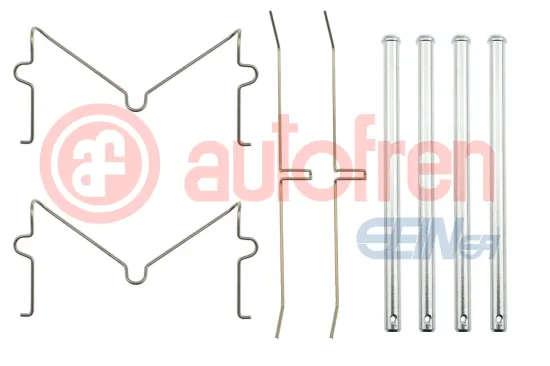 Zubehörsatz, Scheibenbremsbelag Vorderachse AUTOFREN SEINSA D43725A Bild Zubehörsatz, Scheibenbremsbelag Vorderachse AUTOFREN SEINSA D43725A