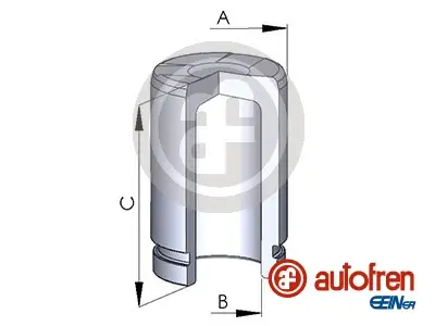 Kolben, Bremssattel Hinterachse AUTOFREN SEINSA D025117