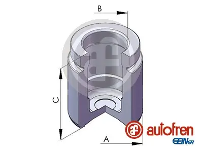 Kolben, Bremssattel Hinterachse AUTOFREN SEINSA D025125