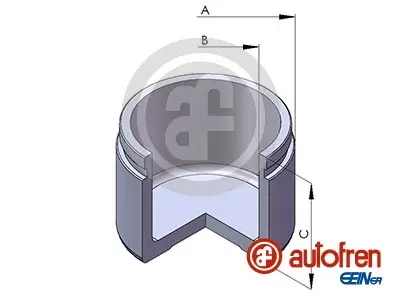 Kolben, Bremssattel Vorderachse AUTOFREN SEINSA D025225 Bild Kolben, Bremssattel Vorderachse AUTOFREN SEINSA D025225