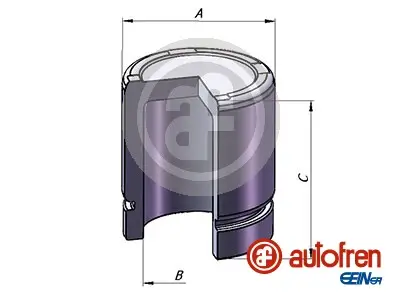 Kolben, Bremssattel Hinterachse AUTOFREN SEINSA D025357