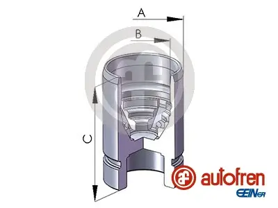 Kolben, Bremssattel Hinterachse AUTOFREN SEINSA D025522