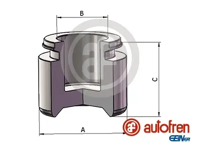 Kolben, Bremssattel Vorderachse AUTOFREN SEINSA D025660