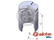 Kolben, Bremssattel Hinterachse AUTOFREN SEINSA D025704