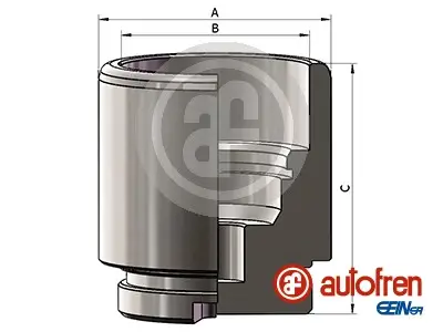 Kolben, Bremssattel Hinterachse AUTOFREN SEINSA D025705