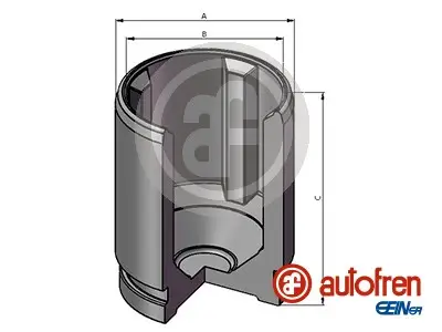 Kolben, Bremssattel Hinterachse AUTOFREN SEINSA D025762