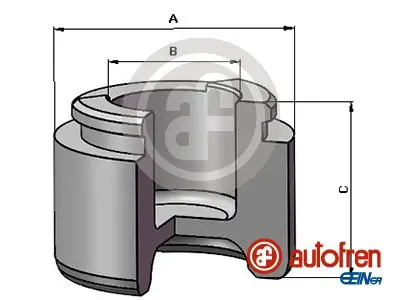 Kolben, Bremssattel Hinterachse Vorderachse AUTOFREN SEINSA D025826 Bild Kolben, Bremssattel Hinterachse Vorderachse AUTOFREN SEINSA D025826