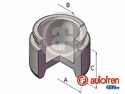 Kolben, Bremssattel Hinterachse AUTOFREN SEINSA D025851