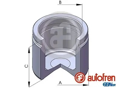 Kolben, Bremssattel Vorderachse AUTOFREN SEINSA D02586 Bild Kolben, Bremssattel Vorderachse AUTOFREN SEINSA D02586