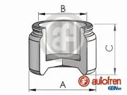 Kolben, Bremssattel Vorderachse AUTOFREN SEINSA D025880