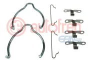 Zubehörsatz, Feststellbremsbacken Hinterachse AUTOFREN SEINSA D31071A
