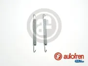 Zubehörsatz, Feststellbremsbacken Hinterachse AUTOFREN SEINSA D31074A