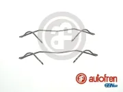 Zubehörsatz, Scheibenbremsbelag Vorderachse AUTOFREN SEINSA D42341A