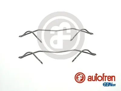 Zubehörsatz, Scheibenbremsbelag Vorderachse AUTOFREN SEINSA D42341A Bild Zubehörsatz, Scheibenbremsbelag Vorderachse AUTOFREN SEINSA D42341A