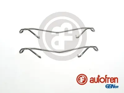 Zubehörsatz, Scheibenbremsbelag Vorderachse AUTOFREN SEINSA D42348A Bild Zubehörsatz, Scheibenbremsbelag Vorderachse AUTOFREN SEINSA D42348A