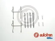 Zubehörsatz, Scheibenbremsbelag Hinterachse AUTOFREN SEINSA D42351A