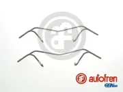 Zubehörsatz, Scheibenbremsbelag Vorderachse AUTOFREN SEINSA D42391A