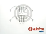 Zubehörsatz, Scheibenbremsbelag Vorderachse AUTOFREN SEINSA D42477A