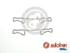 Zubeh&ouml;rsatz, Scheibenbremsbelag Hinterachse AUTOFREN SEINSA D42481A