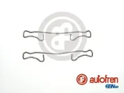 Zubehörsatz, Scheibenbremsbelag Hinterachse AUTOFREN SEINSA D42481A