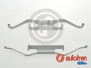 Zubehörsatz, Scheibenbremsbelag Vorderachse AUTOFREN SEINSA D42488A