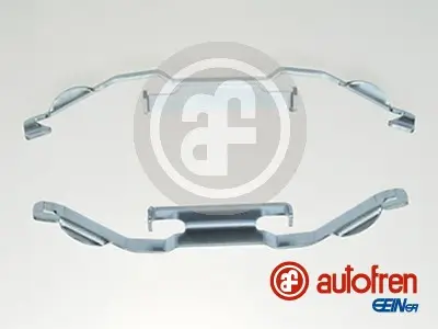 Zubehörsatz, Scheibenbremsbelag Vorderachse AUTOFREN SEINSA D42490A Bild Zubehörsatz, Scheibenbremsbelag Vorderachse AUTOFREN SEINSA D42490A
