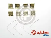 Zubehörsatz, Scheibenbremsbelag Vorderachse AUTOFREN SEINSA D42565A
