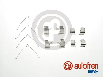 Zubehörsatz, Scheibenbremsbelag Vorderachse AUTOFREN SEINSA D42572A Bild Zubehörsatz, Scheibenbremsbelag Vorderachse AUTOFREN SEINSA D42572A