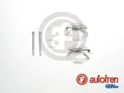 Zubehörsatz, Scheibenbremsbelag Hinterachse AUTOFREN SEINSA D42579A