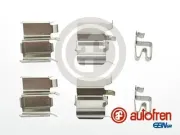 Zubehörsatz, Scheibenbremsbelag Vorderachse AUTOFREN SEINSA D42586A