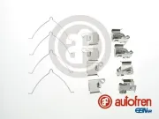 Zubehörsatz, Scheibenbremsbelag Vorderachse AUTOFREN SEINSA D42610A