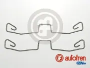 Zubehörsatz, Scheibenbremsbelag Vorderachse AUTOFREN SEINSA D42619A
